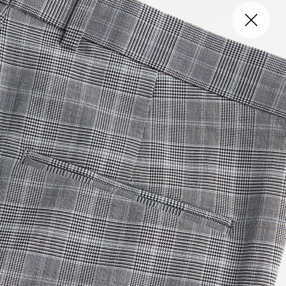 H&M men’s pants, men’s black and white pants, size 44R